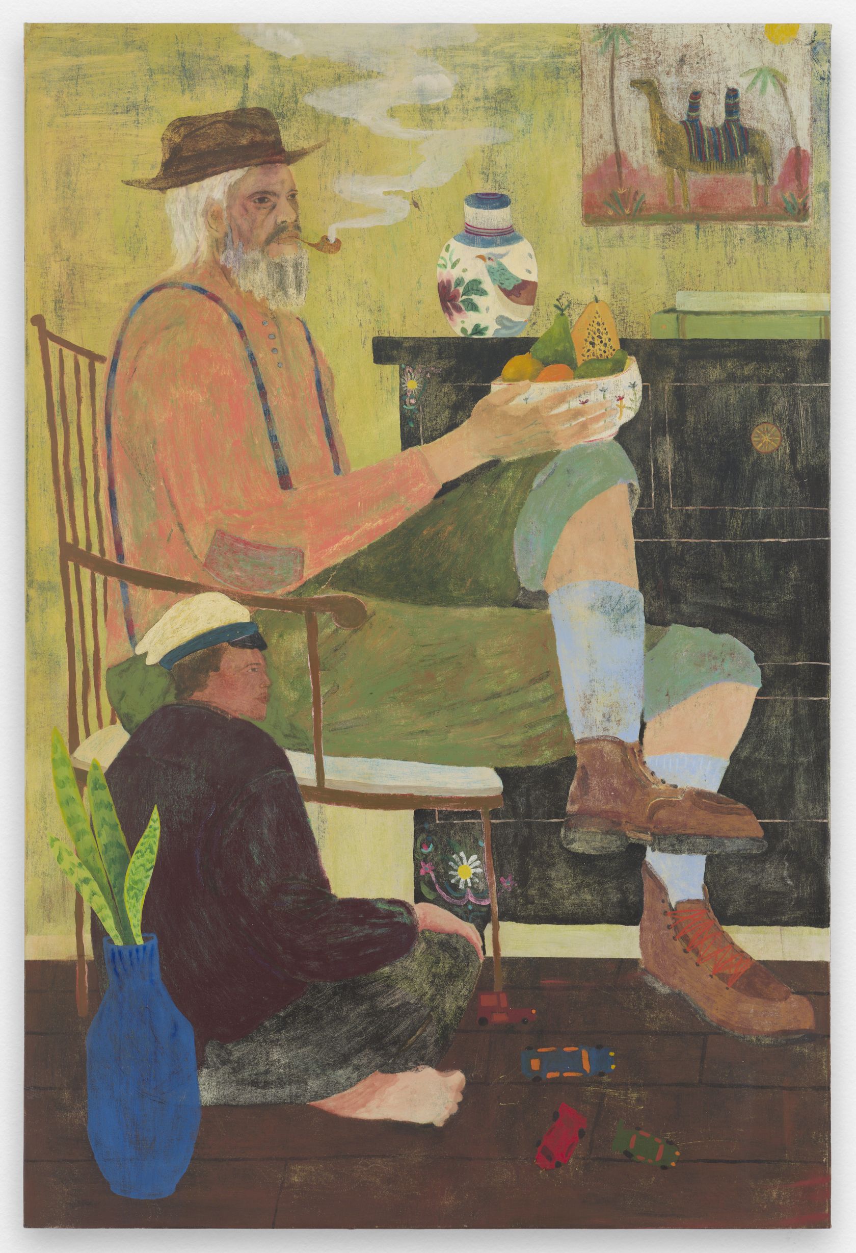 Mother’s ashes sat in a porcelain jar with a decorative bird on it