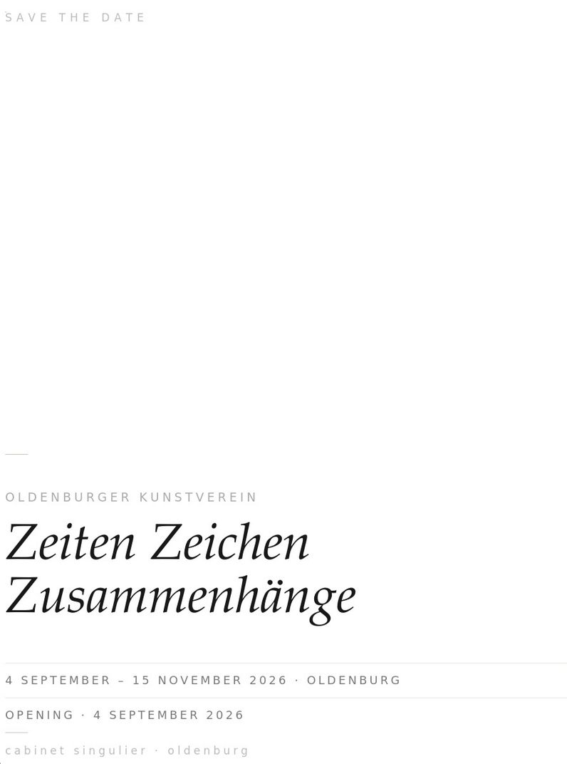 

Anne Neukamp

, Oldenburger Kunstverein, Oldenburg (DE), September 4<sup>th</sup> &mdash; November 15<sup>th</sup>, 2026