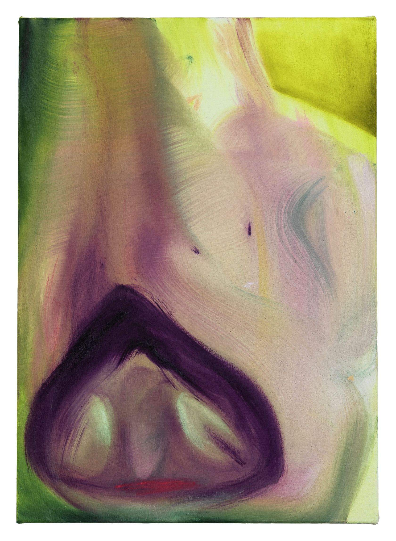 Aneta Kajzer, Elfentanz, 2021 Huile sur toile70 × 50 cm / 27 1/2 × 19 5/8 in.
