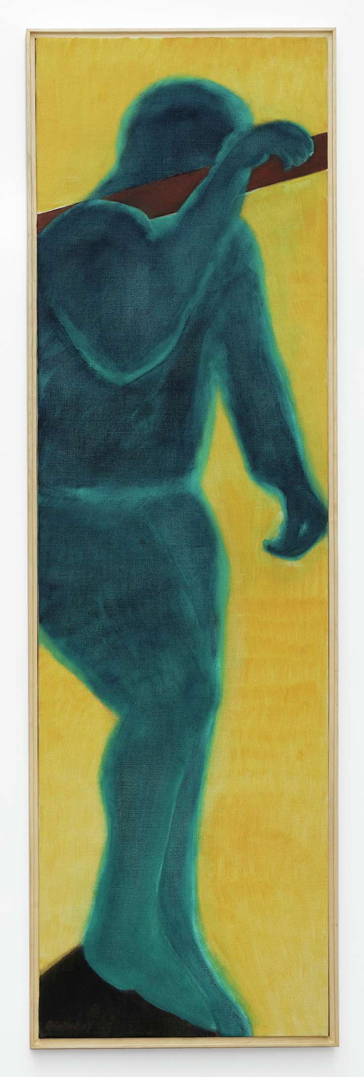 Beatriz González, 501 NN, 2007 Huile sur toile155 × 45 cm / 61  × 17 6/8 in.158 × 48 cm / 62 2/8 × 18 7/8 in. (encadré/framed)
