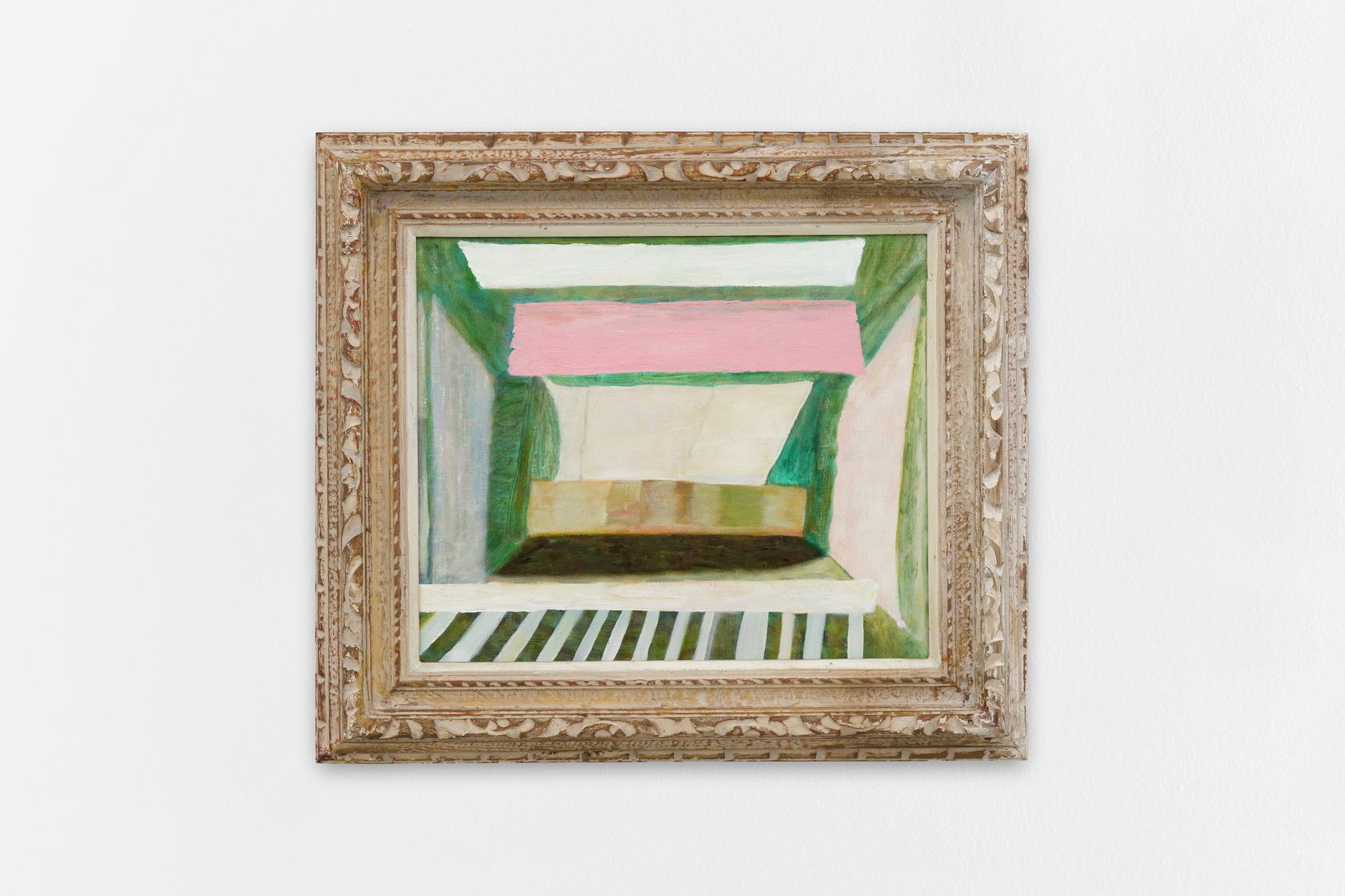 Hiroshi Sugito, Untitled, 2022 Huile sur toile38 × 45.5 cm / 15  × 17 7/8 in. | 55.5 × 62.5 cm / 21 7/8 × 24 5/8 in. (encadré/framed)