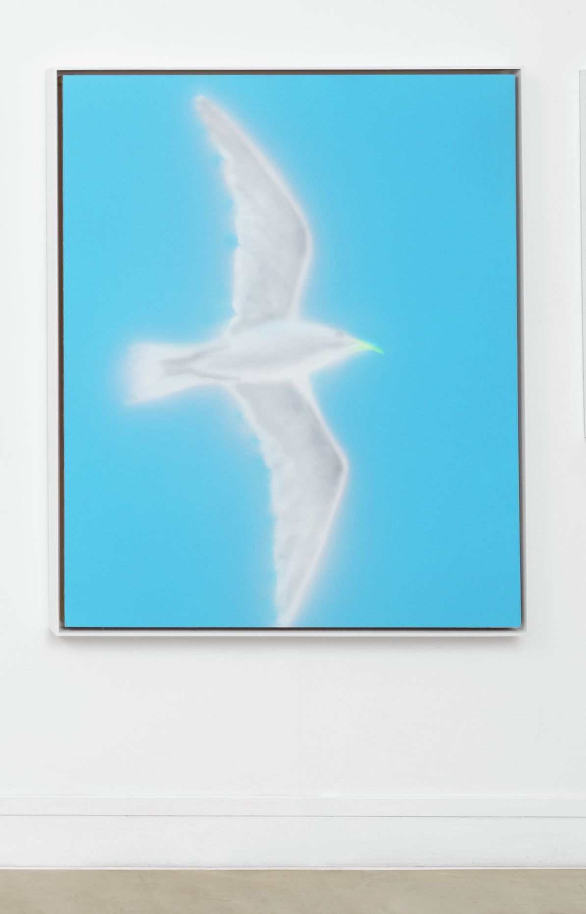 Kevin Ford, Big Gull, 2020 Acrylique sur panneau117 × 99 cm / 46,5 × 39,25 in. | 120.5 × 100 cm / 474 3/8 × 39 3/8 in. (encadré/framed)