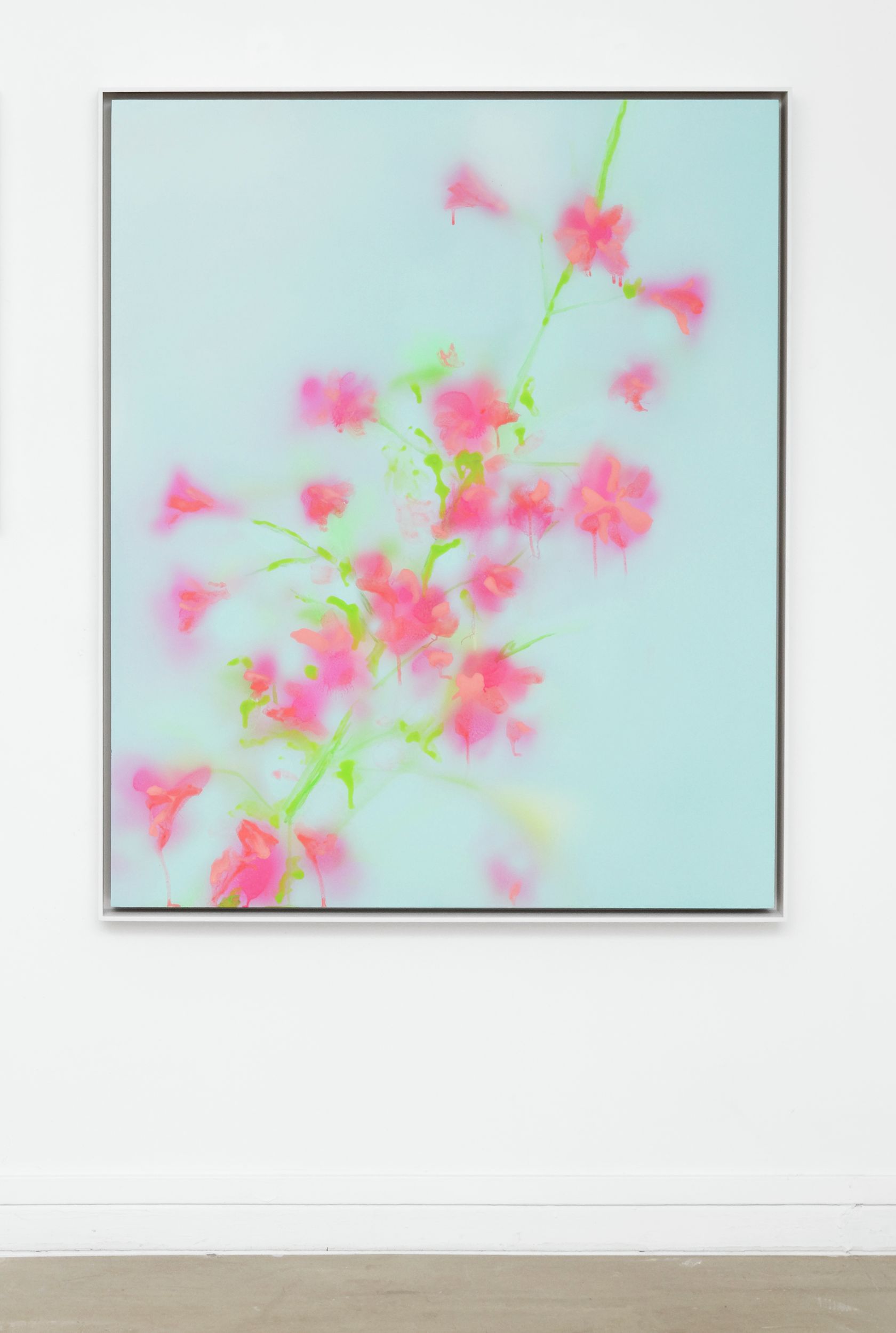 Kevin Ford, Sakura, 2020 Acrylique sur panneau117 × 99 cm / 46,5 × 39,25 in.