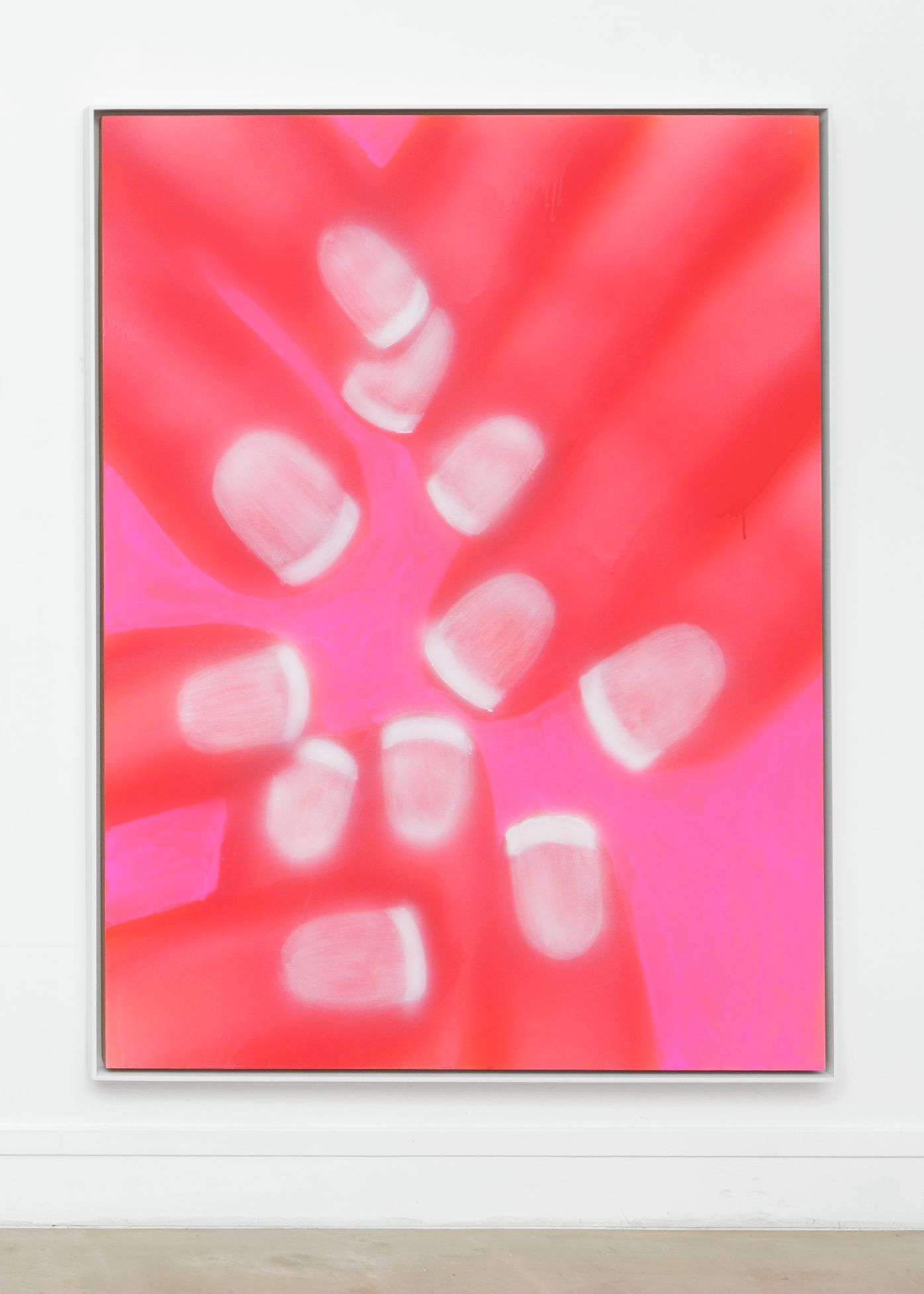 Kevin Ford, WeeGee, 2020 Acrylique sur panneau142 × 107 cm / 56,5 × 42,5 in.
