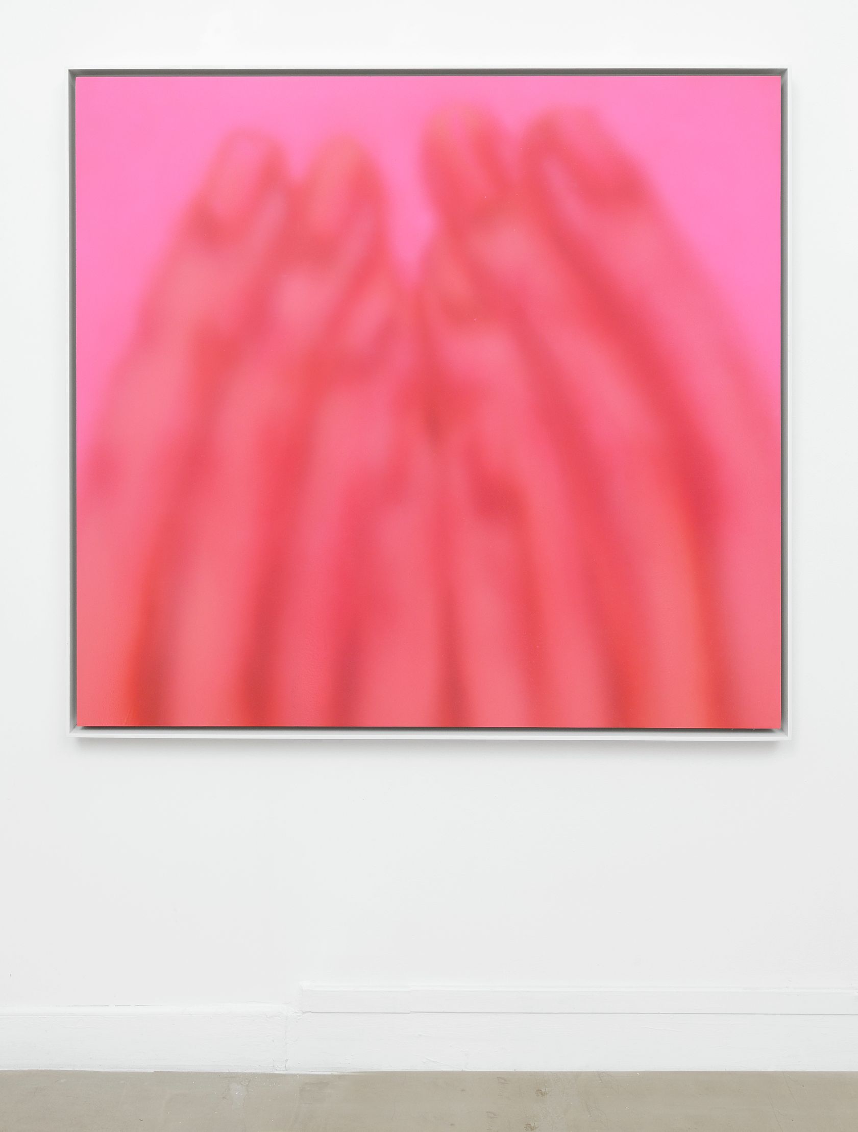Kevin Ford, Blush, 2020 Acrylique sur panneau107 × 117 cm / 42,5 × 46,5 in.