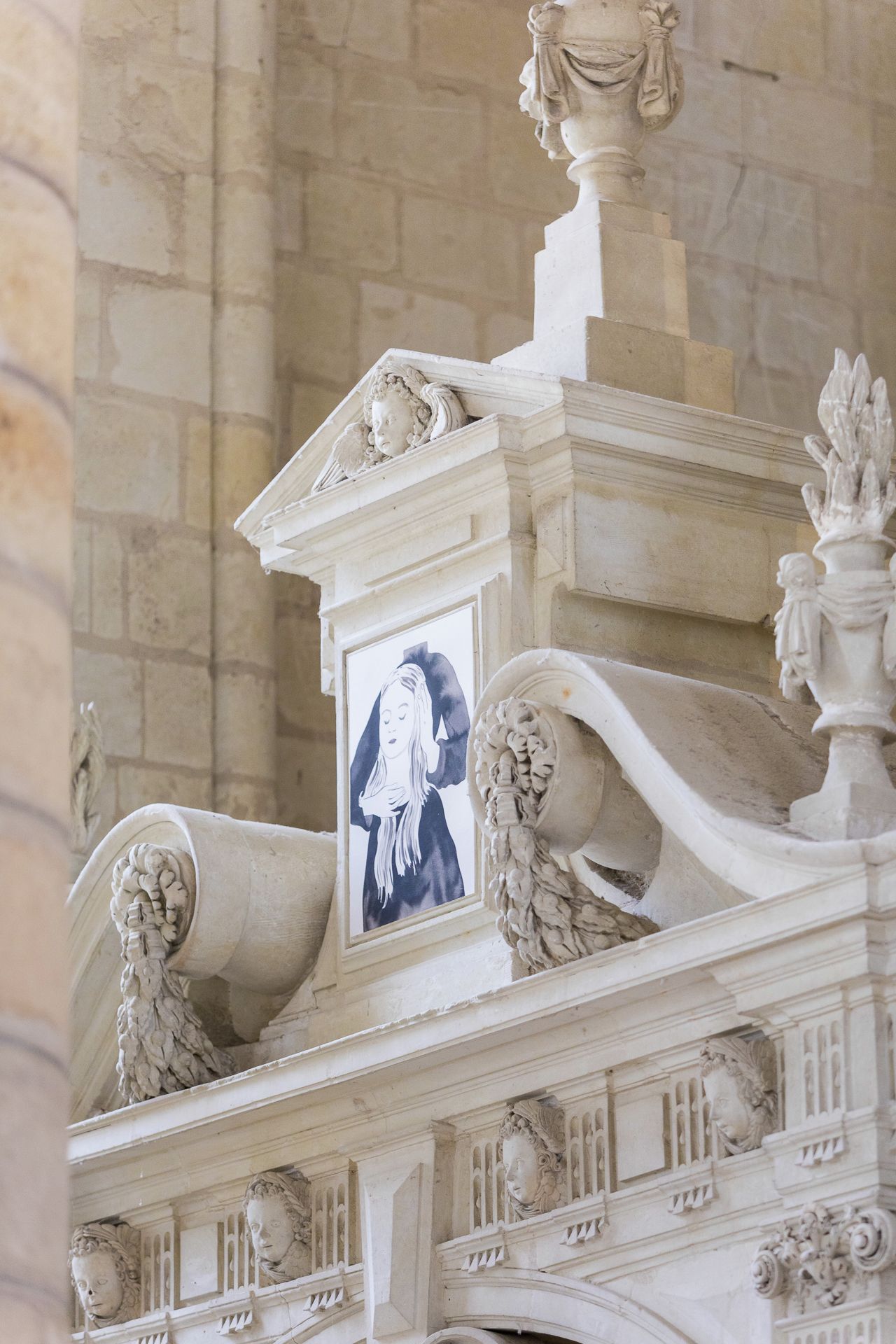 Françoise Pétrovitch, Sans titre, 2022
Etendu, Abbaye Royale de Fontevraud, Fontevraud-l'Abbaye (FR)
3 juin - 18 septembre, 2022
© Christophe Martin.
 